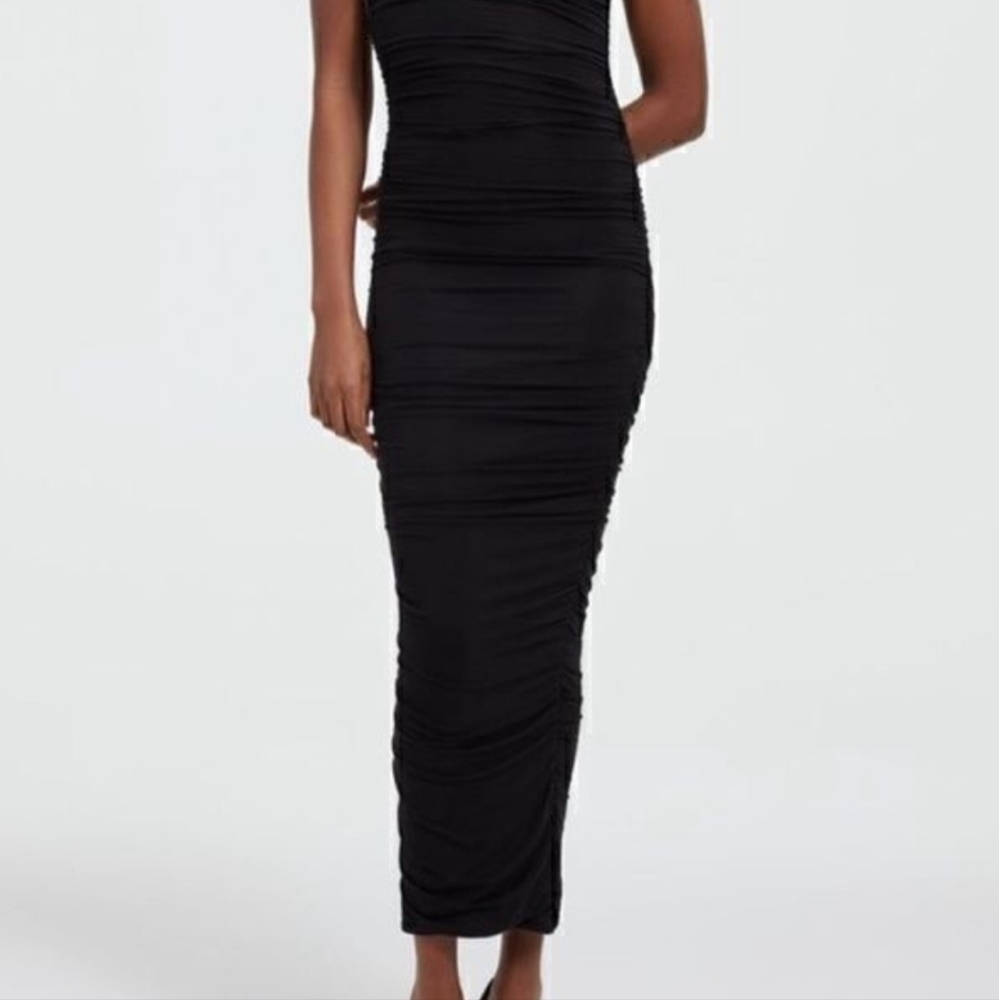 Good American Good American SLINKY JERSEY MAXI TANK DRESS Size 2 (M)